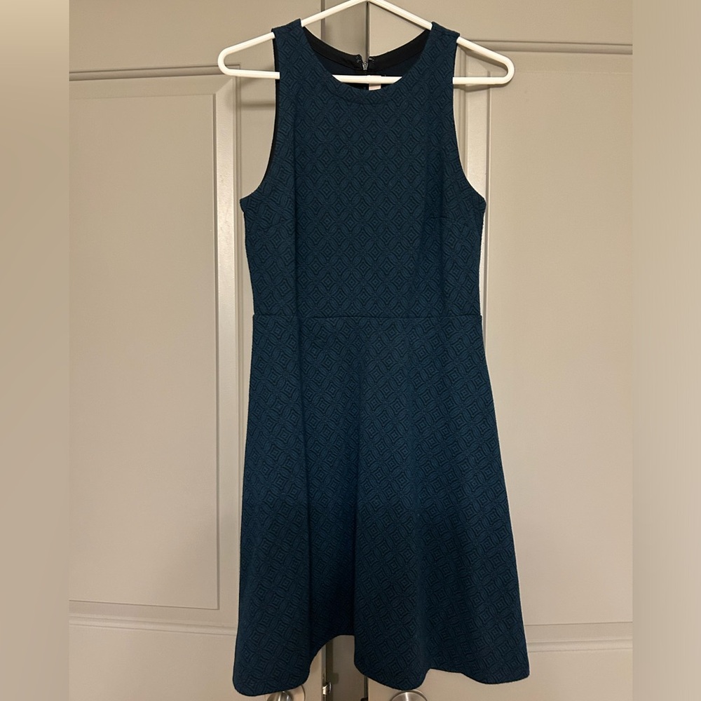 Blue loft dress